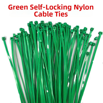 Ζώνες δεσίματος καλωδίων από πλαστικό, αυτοσφράγιζόμενες, μηχανοποιημένη παραγωγή, συσκευασία σε OPP σακούλα