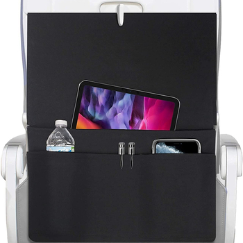 Wangxuan Οργανωτής τραπεζιού φαγητού για αεροπλάνο, μακρύς πολυεστερικός οργανωτής αποθήκευσης