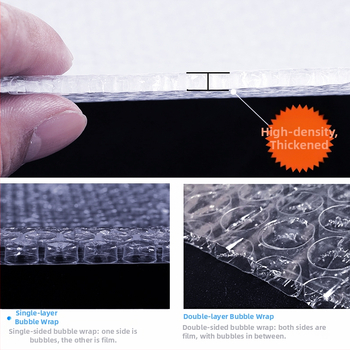 Ролка пузырчат филм със удебелена пяна за защита при опаковане