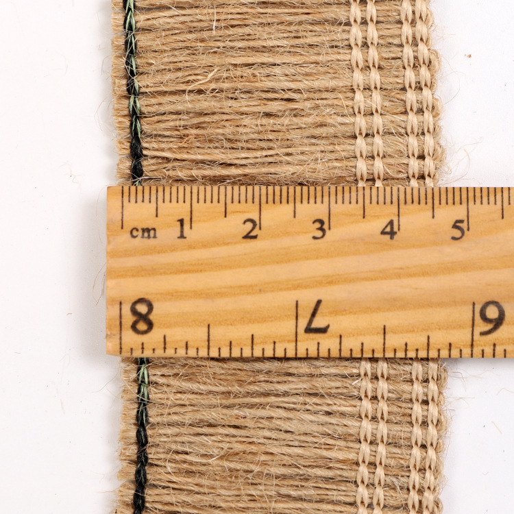 Initial hemp konopinis virvas su kutais DIY dekoracijai