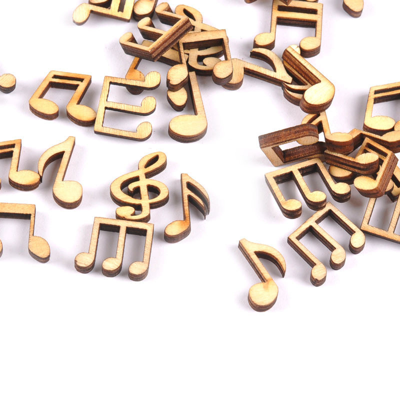 Tuščiaviduris medienos pakabukas notų formos; Medžiaga: tankio plokštė; Kategorija: amatų pakabukas; Stilius: šiuolaikinis minimalistinis; Dekoratyvinis motyvas: nata; Medžiagos tipas: medis