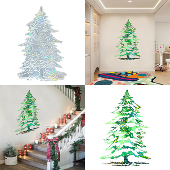 Силиконова епоксидна форма за коледно дърво за стенна украса — неправилна форма, опаковка OPP, стартирала през 2024.