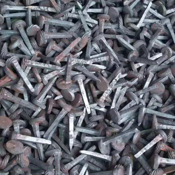 Железопътен пирон за въглищни мини, индустриални железопътни аксесоари, ръчна спирална механика, ръчно ковани монтажни елементи (Модел: 8×80; Стандарт: 2000; Марка: All directions; Повърхност: Other)