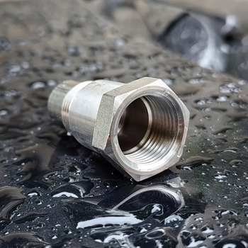 CNC обработени прецизни части – конектор от неръждаема стомана за автомобилна употреба