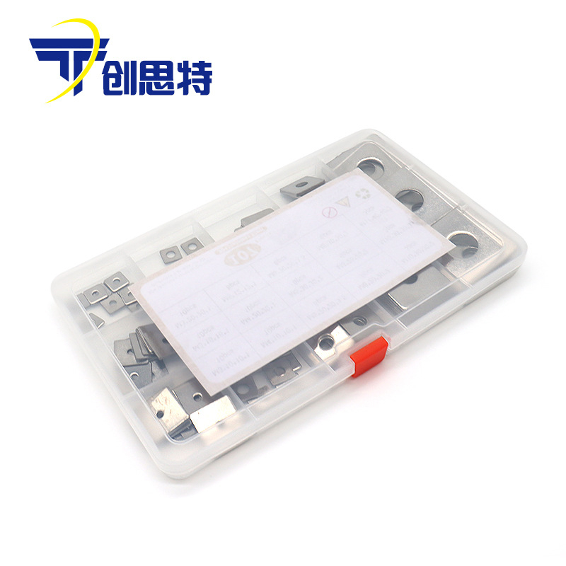 Комплект квадратни уплътнения от 304 неръждаема стомана, 107 бр, опаковани в кутия, GB97/DIN125