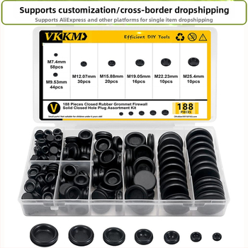 Gumeni kružni zaštitni prsten za izlaz kabela, 188P, jednostran, za otvor izlaza u električnoj kutiji