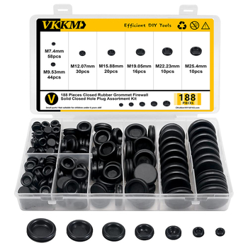 Gumeni kružni zaštitni prsten za izlaz kabela, 188P, jednostran, za otvor izlaza u električnoj kutiji