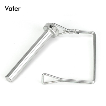 Vater D-τύπου τετράγωνος ασφαλής PIN από ανοξείδωτο ατσάλι για βιομηχανικές μηχανές, ηλεκτροχρωματισμένο φινίρισμα
