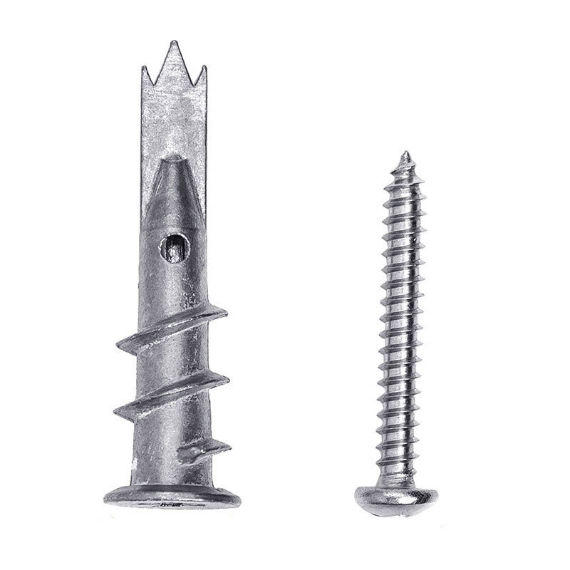 Разширителен анкер с винтове Yue Snail, кръгла глава, клас A