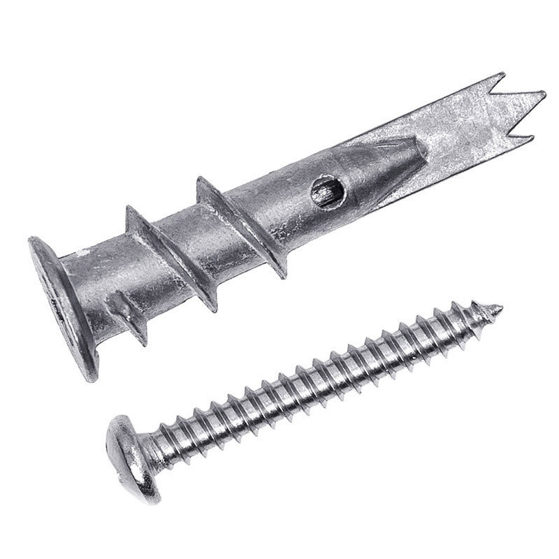 Разширителен анкер с винтове Yue Snail, кръгла глава, клас A