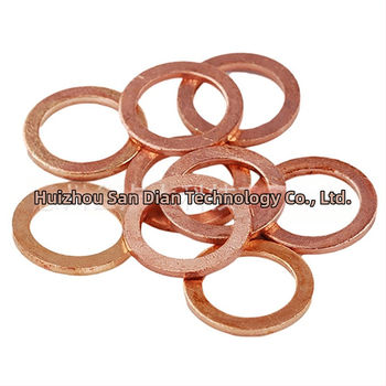 Фиксиран уплътнител FS060051 за автомобили, меден уплътнител, висока температура, минимална поръчка 120 бр