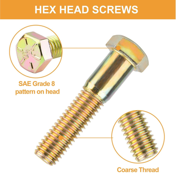 707 броя DIN 933 външни шестогранни болтове комплект, галванизирана въглеродна стомана, клас 8.8