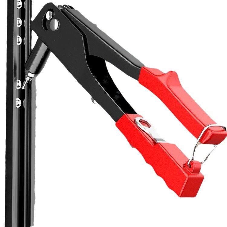 Ръчна риветна пушка, стоманена конструкция, за слепи заковавки и панти за баня