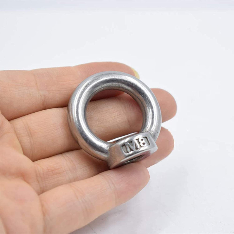 Polygala 304 неръждаема стомана eye nut за повдигане, максимален товар 1000