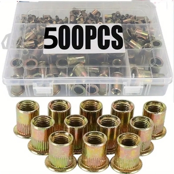 Ривнитни гайки, въглеродна стомана, поцинковани, GB17880, Клас А