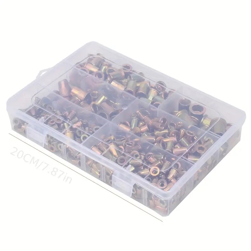 Ривнитни гайки, въглеродна стомана, поцинковани, GB17880, Клас А