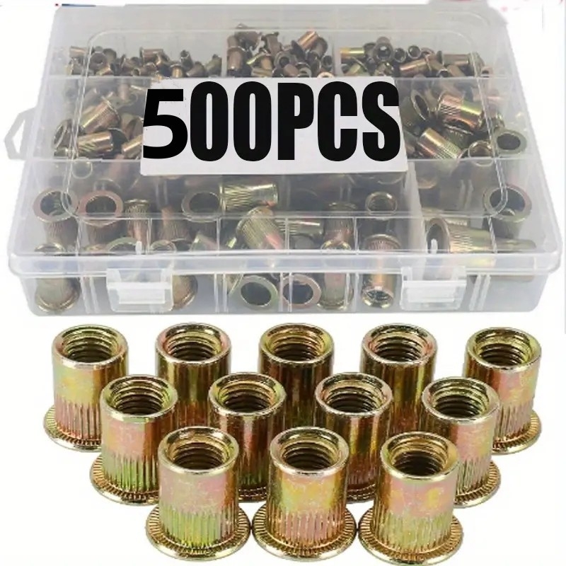 Ривнитни гайки, въглеродна стомана, поцинковани, GB17880, Клас А