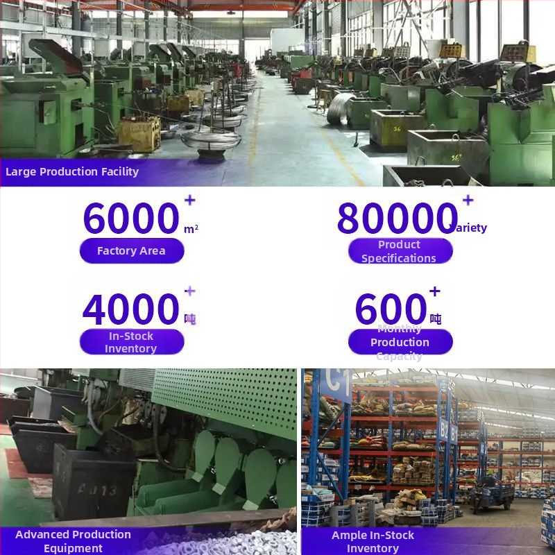 Лепесткова гайка 4.8 клас, Open-End, фенероподобна фиксирана разширяваща гайка, Liandi, галванизирана стомана Q235