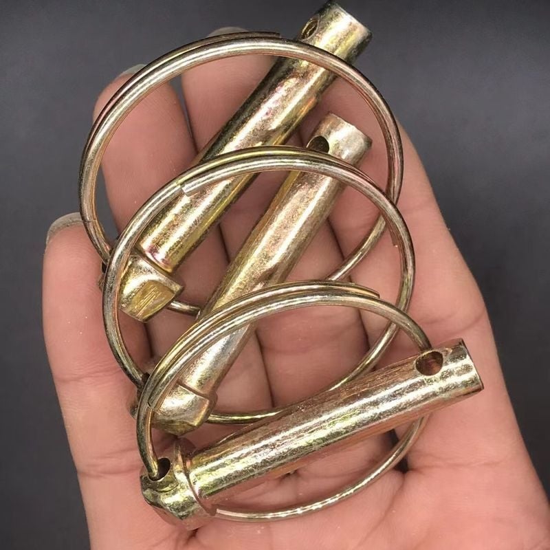 Traktor zatvarački pin za ovjes, kružni opružni pin, sigurnosni pin; Marka: Drugo; Standard: —; Površinska obrada: Nema.