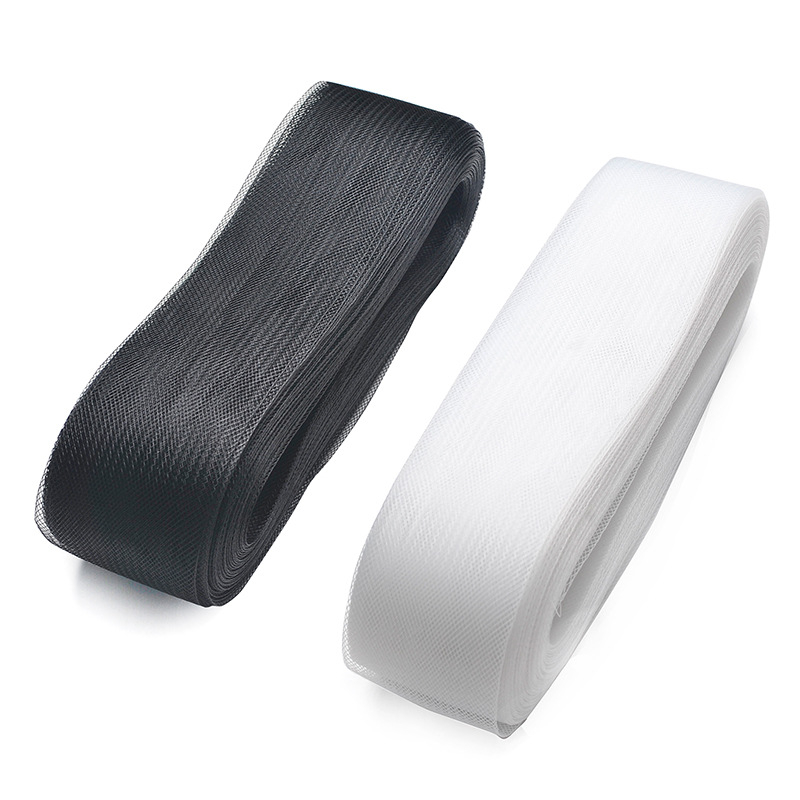 Ελαστικός ιμάντας από πλέγμα - πολυεστέρας, για ρούχα και οικιακά υφάσματα