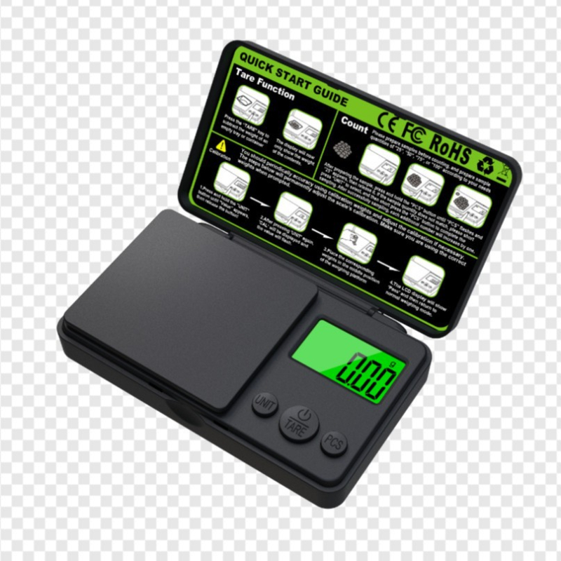 CX-555 Ékszerzseb mérleg, 1000 g kapacitás, akkumulátoros működés, Shenzhenben készült