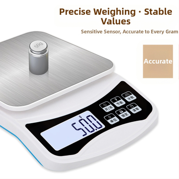 Ψηφιακή ζυγαριά κουζίνας CX-598 (0.5–10 kg, ηλεκτρονική μέτρηση, τροφοδοσία AAA/USB)