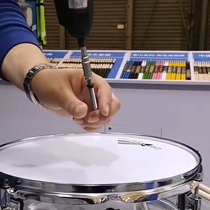 Bungu atslēgas adapteris ar kvadrātgalvas bitu elektriskajai urbjmašīnai – mūzikas instrumenta piederums