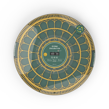 HHD πλήρως αυτόματος εκκολαπτήρας αυγών, χωρητικότητας 52 αυγά, ευφυής έλεγχος για κτηνοτροφία