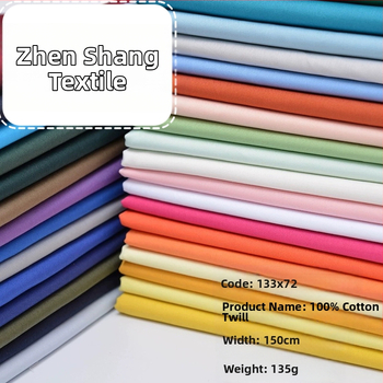 Pamukova poplinska tkanina, 100% pamuk, obojena, pogodna za odjeću, posteljinu i podstavu