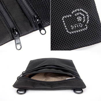 Θήκη διαβατηρίου με προστασία RFID και θήκη για κινητό, unisex, αστικός μινιμαλιστικός σχεδιασμός, πολυεστέρας με επένδυση νάιλον