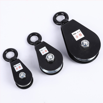 Лагерна ролка за висящ кабел за повдигане | Материал: сплавна стомана | Товароподемност: 0,03–0,8 т | Приложение: строителство и индустриално производство