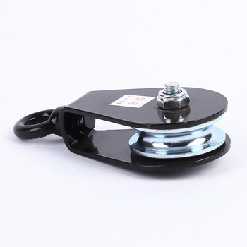 Лагерна ролка за висящ кабел за повдигане | Материал: сплавна стомана | Товароподемност: 0,03–0,8 т | Приложение: строителство и индустриално производство