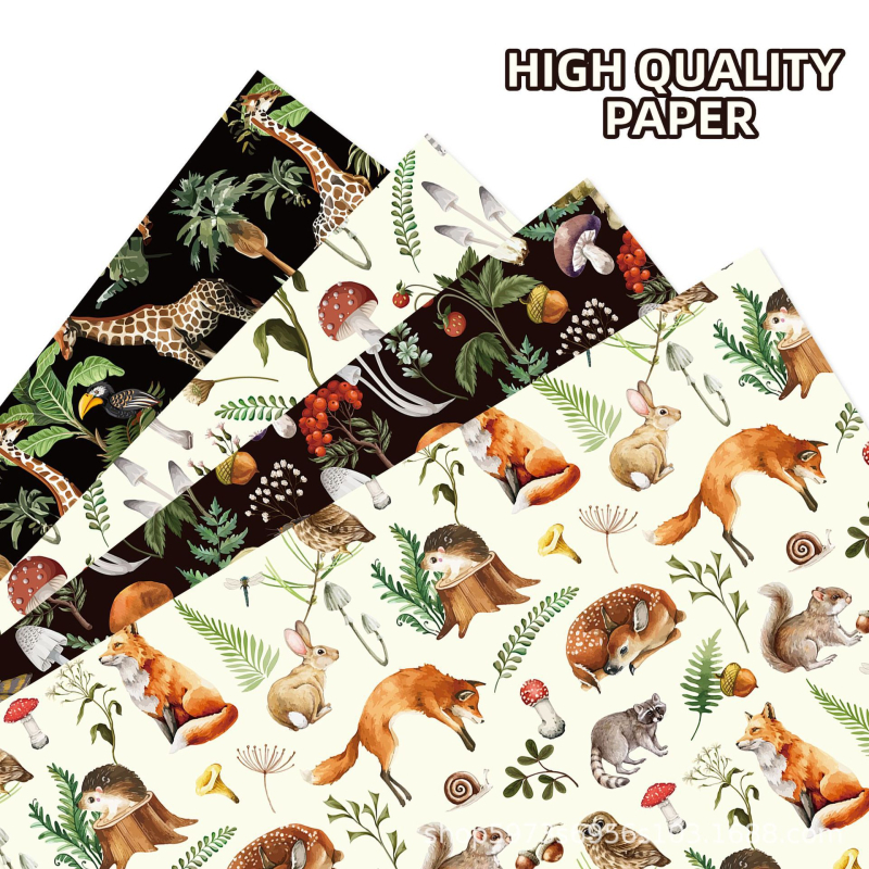 Κουτί δώρου με μοτίβο ακουαρέλας μανιτάρια, μοντέρνος μινιμαλιστικός σχεδιασμός, σύνθετα υλικά, μάρκα Yixiu, κωδικός προϊόντος AL826984033030