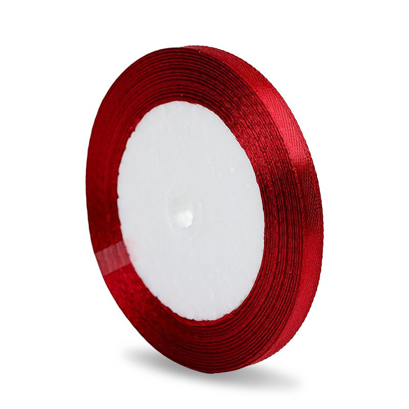 Κορδέλα από πολυεστέρα μονόπλευρη με φιόγκο και ανθώδες μοτίβο, μάρκα Fusheng, για συσκευασία δώρων, γάμους και αξεσουάρ μαλλιών