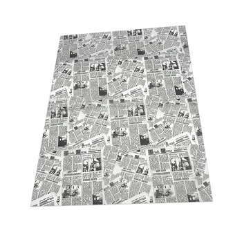 Хартия за печат 17 г/м², 500 листа в опаковка, бялост 80, добра прозрачност, влагоустойчива, може да се реже и печата с английски текст/логотип