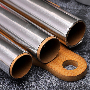 Chao Xin удебелено здраво алуминиево фолио за печене и барбекю, 15/18/20 μm, подходящо за микровълнова, кутия от 6 ролки