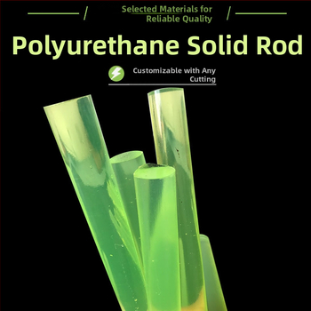 PU пръчка – кръгло сечение, цилиндрична форма, материал PU, индустриални износоустойчиви части