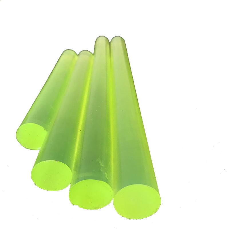 PU пръчка – кръгло сечение, цилиндрична форма, материал PU, индустриални износоустойчиви части