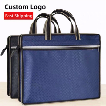 Νάιλον διπλού επιπέδου φάκελος εγγράφων γραφείου – επαγγελματική τσάντα για επιχειρηματικά ταξίδια