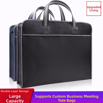 Νάιλον διπλού επιπέδου φάκελος εγγράφων γραφείου – επαγγελματική τσάντα για επιχειρηματικά ταξίδια