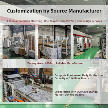 Декоративна опаковъчна хартия с шарки и тънък вътрешен слой за дрехи — Bright printing; Код на продукта: Three-color copy paper; Грамаж: 0.17; Опаковка: Kraft хартия; Обработка и персонализация: Включена