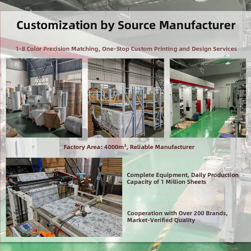 Декоративна опаковъчна хартия с шарки и тънък вътрешен слой за дрехи — Bright printing; Код на продукта: Three-color copy paper; Грамаж: 0.17; Опаковка: Kraft хартия; Обработка и персонализация: Включена