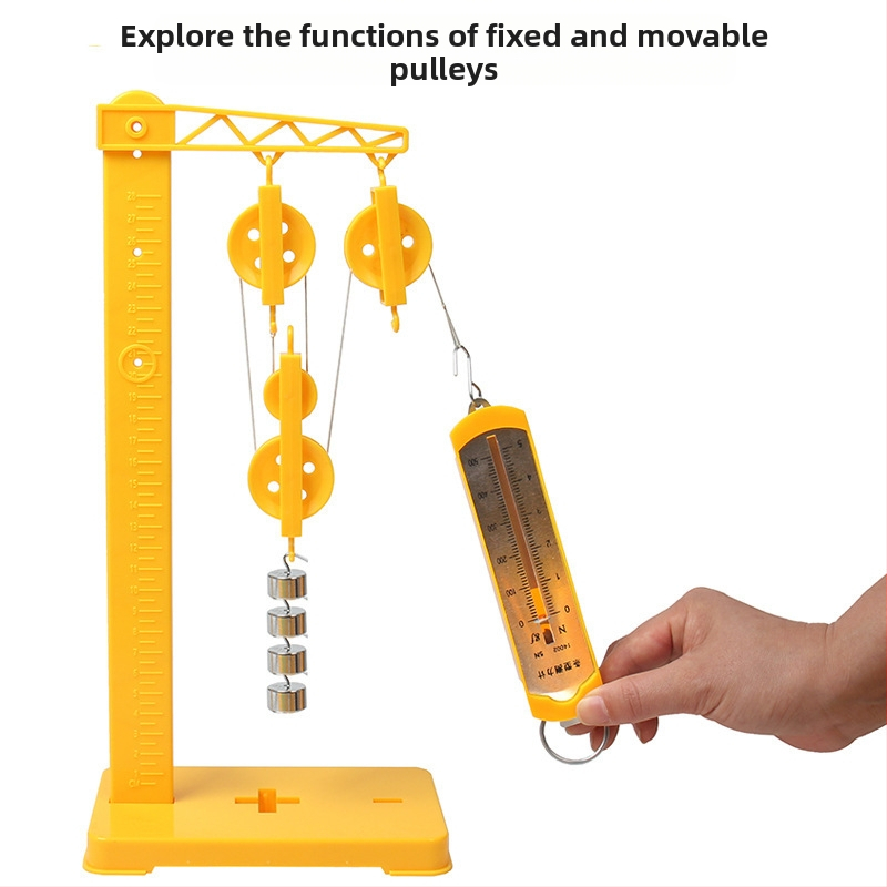 Sada s kladkami pre fyziku a mechaniku – vzdelávacie nástroje pre žiakov základných a stredných škôl, demonštračné pokusy, plastový materiál