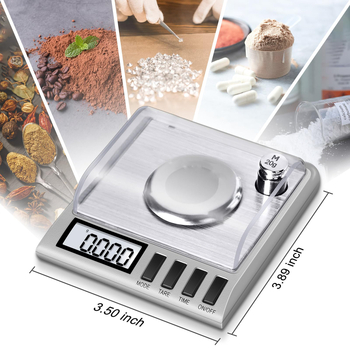 Κοσμηματοζυγαριά KD-50, χωρητικότητα 50 γρ, ακρίβεια 0,001 γρ, ηλεκτρονική μέτρηση, τροφοδοσία με μπαταρία