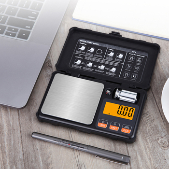 Ζυγαριά Κοσμημάτων σε Θήκη Εργαλείων, Ακρίβεια 0.001 g, Ηλεκτρονική Ζυγαριά με Βάρος Βαθμονόμησης, Χωρητικότητα 200 g