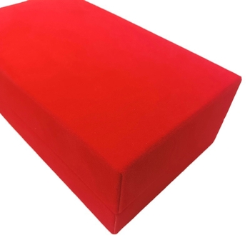 Κουτί βραχιόλων Hongya, εσωτερικό φλάνελ και βάση από πλαστικό για αποθήκευση κοσμημάτων