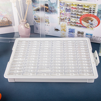 Κουτί αποθήκευσης χαντριών για κοσμήματα – PP πλαστικό, χωρητικότητα 1,148 kg, ιαπωνικού στυλ, φορητό κουτί επίδειξης μανικιούρ