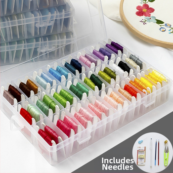 Комплект нишки за бродерия №25, нордически стил, на платно 9CT за кръстат бод, DIY комплект