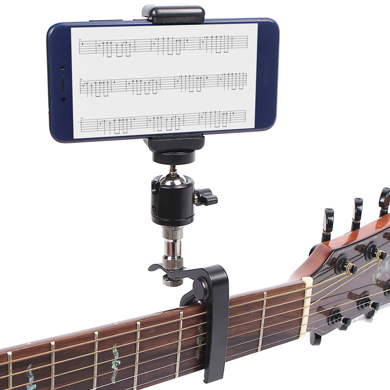 Gitara telefono laikiklis GS0213 — lydinys ir plastikas, Chuan Mei