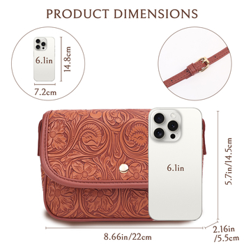 PU pečių rankinė, horizontalaus kvadratinio formato, uždarymo dangtelis, poliesterio įdaila